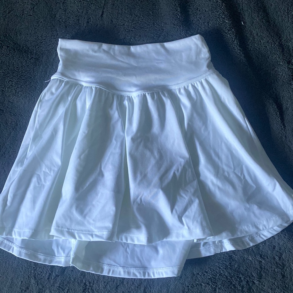 White Tennis Skirt